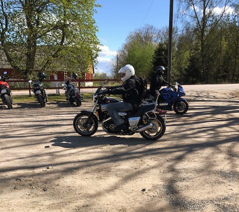 Besök av motorcyklister - Bild 2