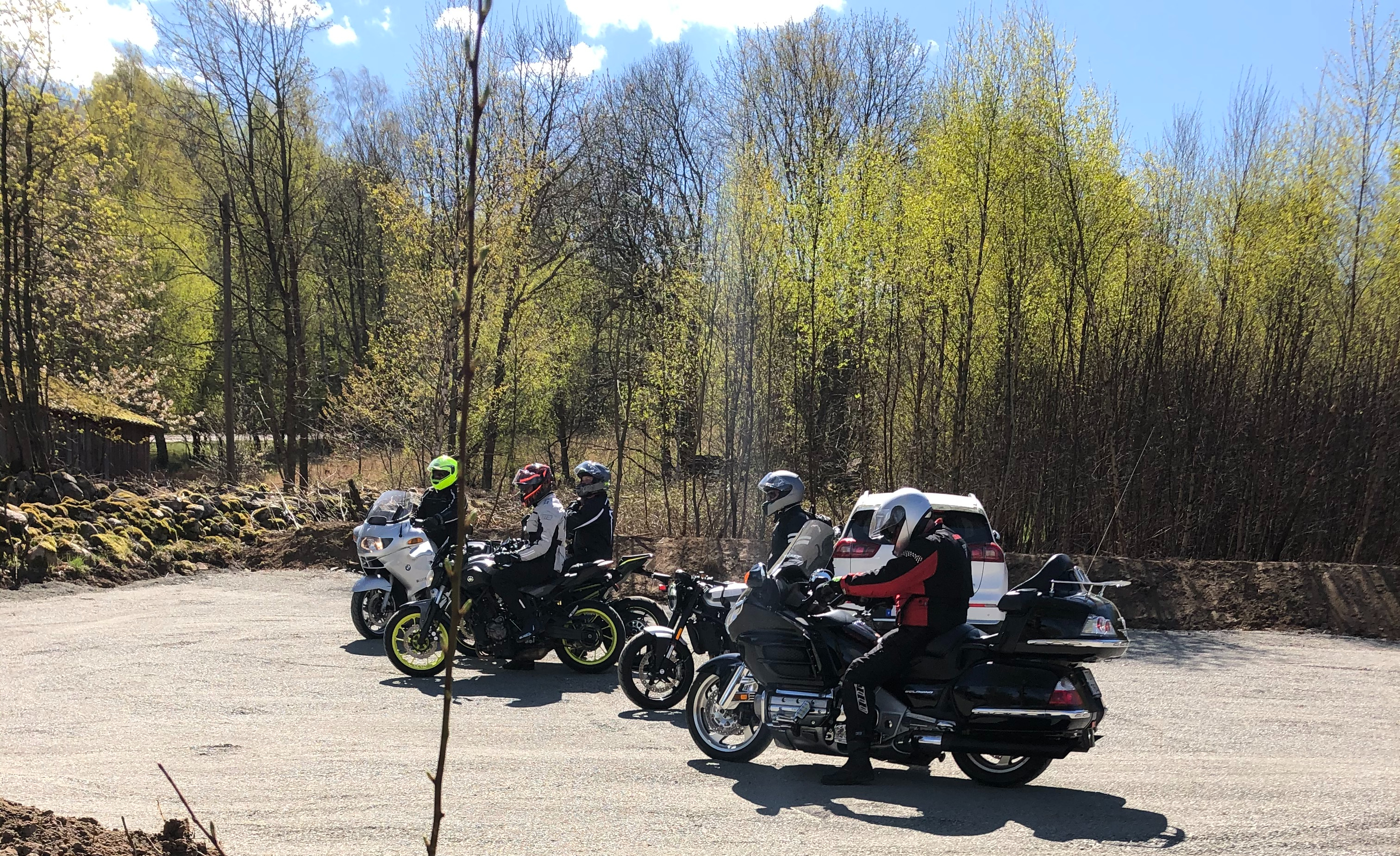 Besök av motorcyklister - Bild 1